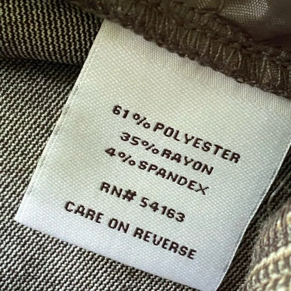 NWT Calvin Klein Women's Modern Fit Cropped Pants‎ Size 14 - Picture 11 of 11